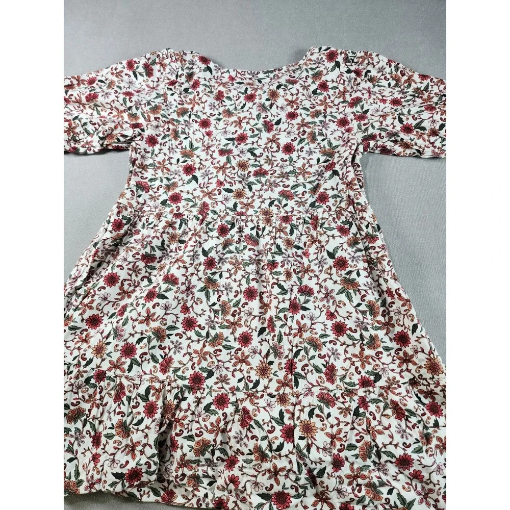 Old‎ Navy Girls Dress Medium 8 Floral Cottagecore Peasant Prairie